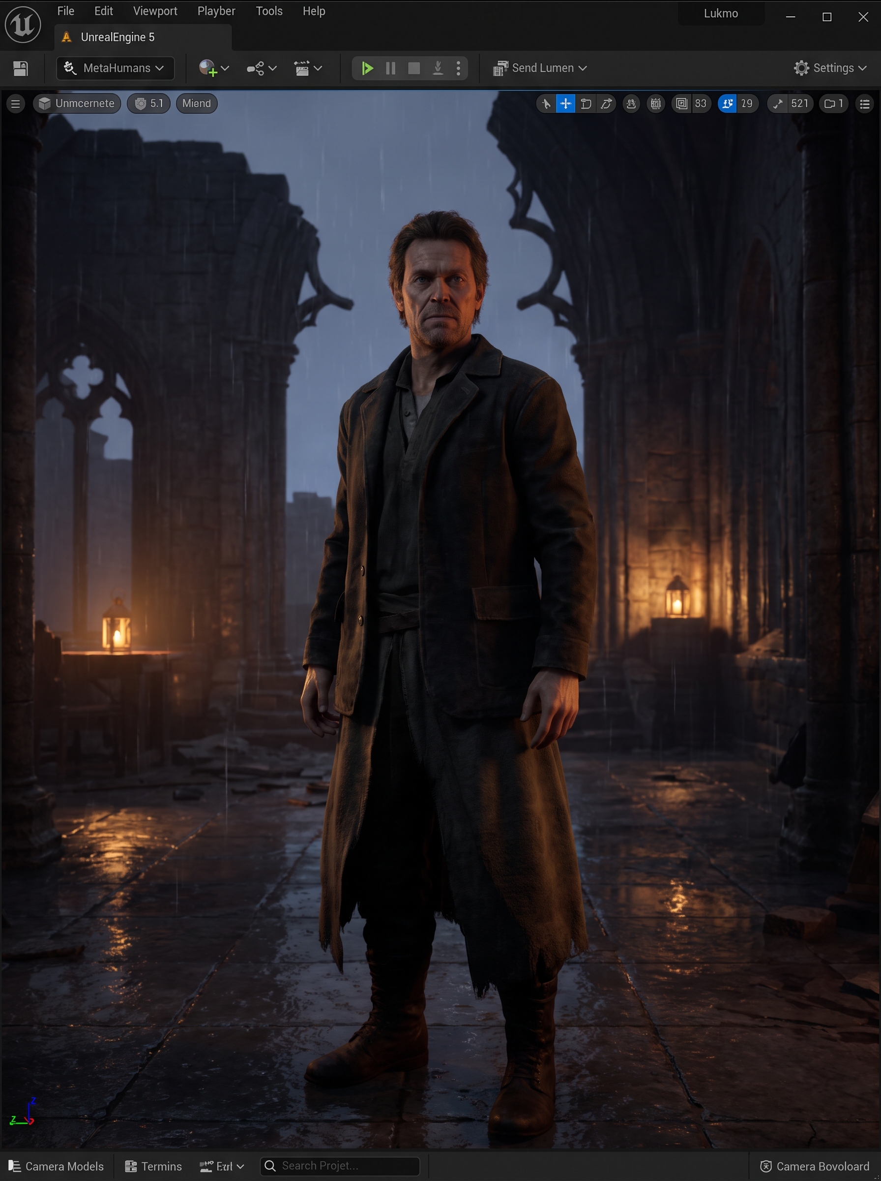 MetaHuman Unreal Engine character